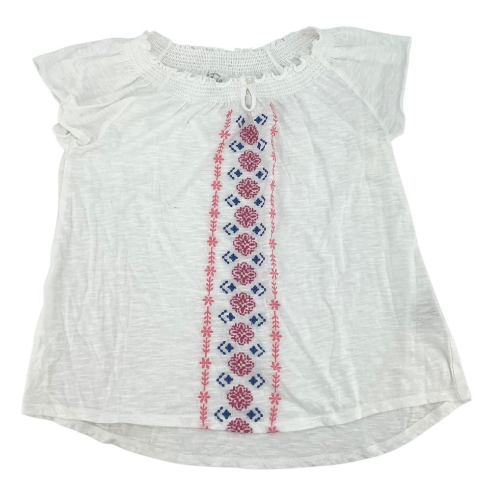 Roebuck & Co.| Girl's Top | White | Large
